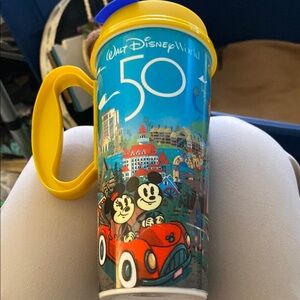 Disney Blue and Yellow Mickey Mouse Mug
